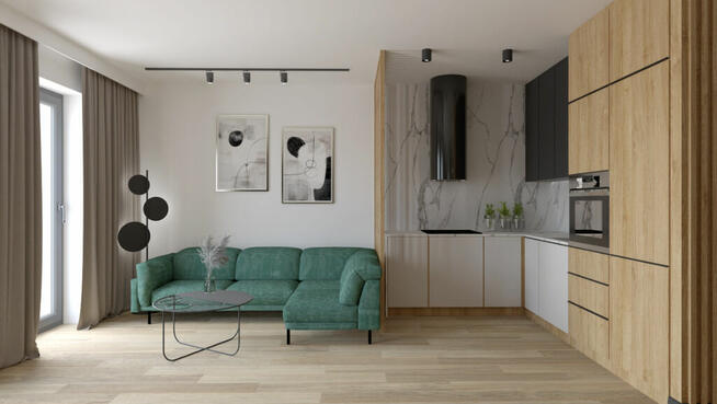 Apartament 68,35 m2 > ul Sandomierska > kameralnie