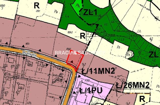 Działka budowlana Siepraw