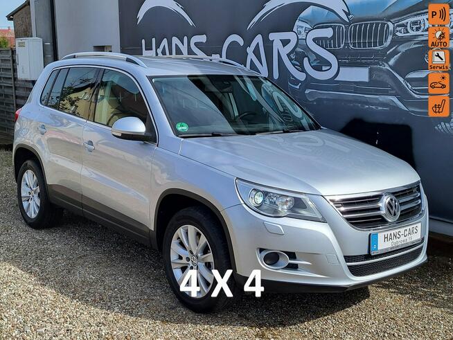 Volkswagen Tiguan *4X4*skóry*alu*serwis*xenony*z Niemiec*