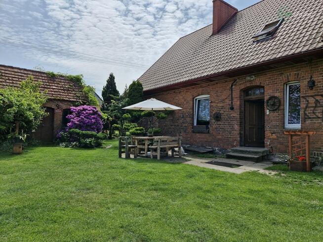 Liszkowo, mieszkanie z ogrodem, garażem w domu.