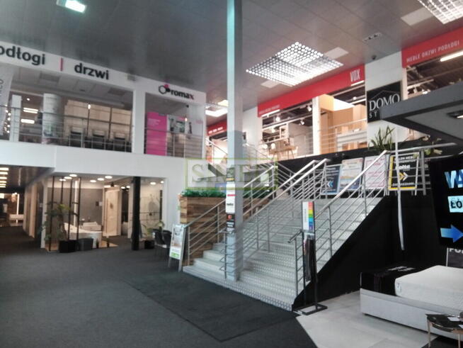 Handel ,usługi wyposażenie wnętrz.Parking .Ochrona