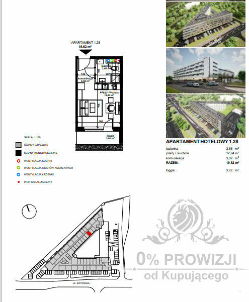 REZERWACJA/Lokal usługowy/Kawalerka/pod wynajem/dla studenta/Krzyki Partynice