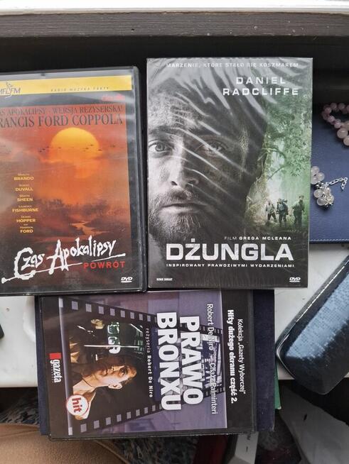 Trzy filmy DVD w bardzo dobrym stanie