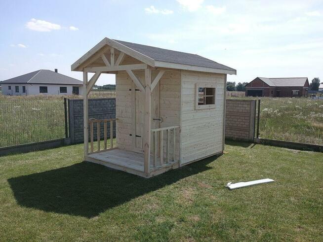 Domki narzędziowe, altany, drewutnie, domki dla dzieci itp.