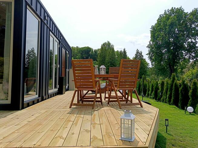 Noclegi nad Wisłą – domki z balią i tarasem – Piotrawin