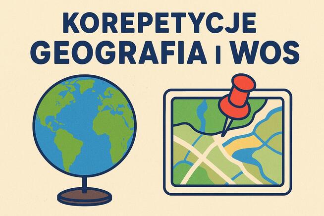 Korepetycje z geografii i WOSu- dla uczniów SP