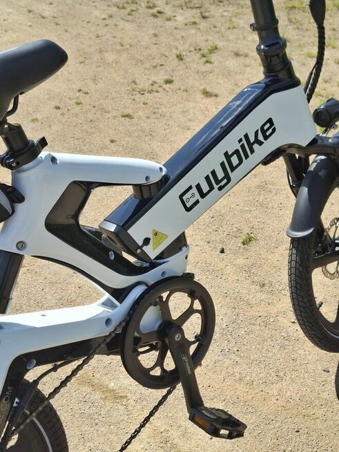 Rower elektryczny składany full 20x2,25