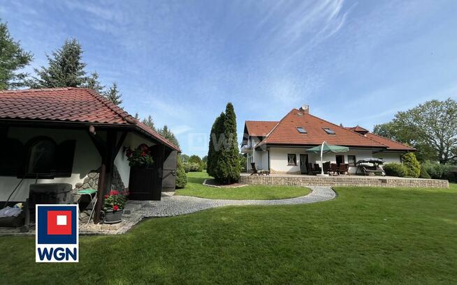 Stylowa Willa 248 m2 w Krzeczynie Wielkim z pięknym ogrodem