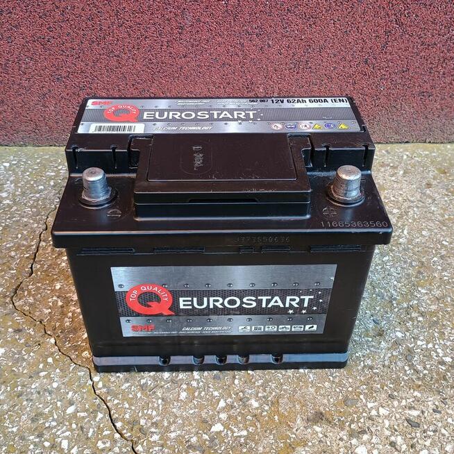 Akumulator EUROSTART 62Ah 600A.