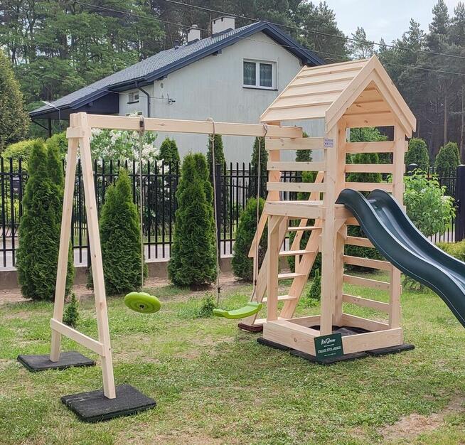 Plac zabaw LENA–huśtawka, tablica kredowa DOSTAWA CAŁA PL