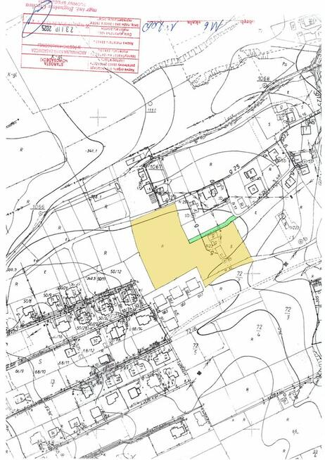 Działka o pow. 94 ar. Nowy Sącz , Zawada ul. Tadeusza Ryby