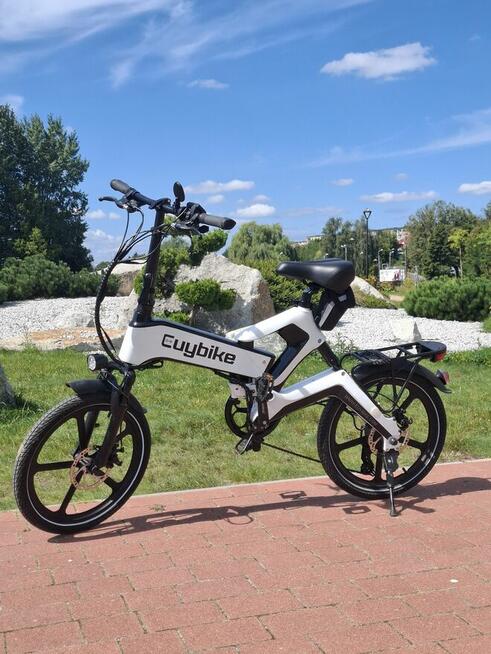 Rower elektryczny składany full 20x2,25