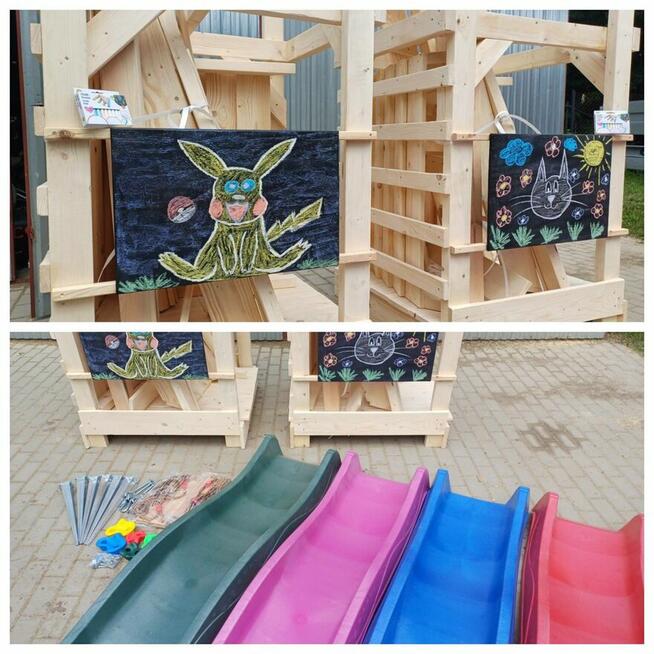 Plac zabaw LENA–huśtawka, tablica kredowa DOSTAWA CAŁA PL