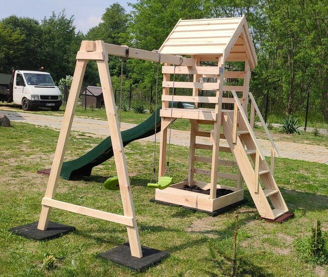 Plac zabaw LENA–huśtawka, tablica kredowa DOSTAWA CAŁA PL