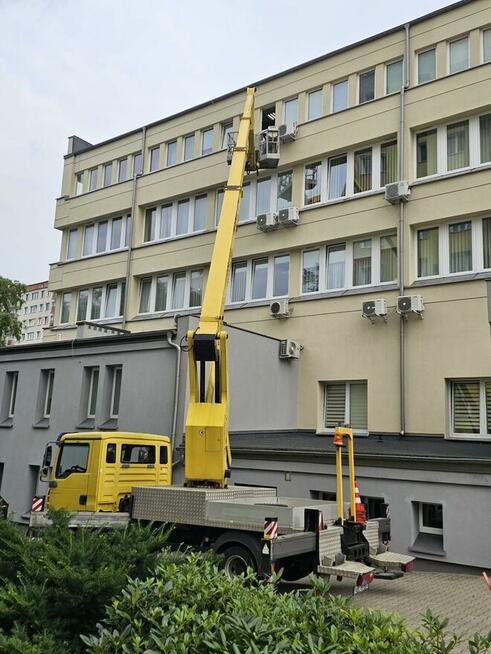 Wynajem podnośnika koszowego Olsztyn - Usługi Olejnik
