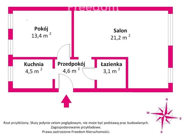 Dwustronne 2-pokojowe przy Al. Jerozolimskich