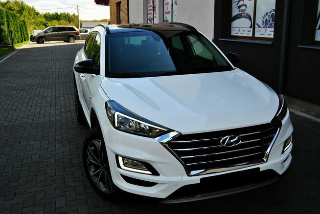 Hyundai Tucson BLACK and WHITE *HYBRID-48 V *Kamera cof.*GPS-PL *ALU 19" * Opłacony