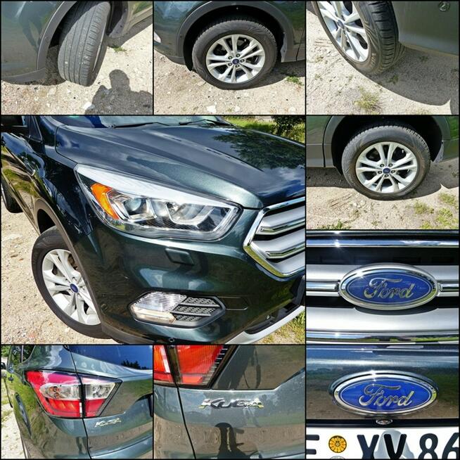 Ford Kuga 2.0 TDCI*TITANIUM*4x4*Climatronic*Alu*Navi*Elektr*Półskóry*SONY*ZOBACZ
