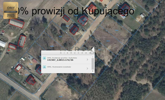 Działka budowlana Pupkowizna gm. Łyse,