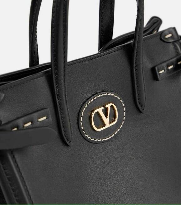 Mała skórzana torba typu tote z Antibes