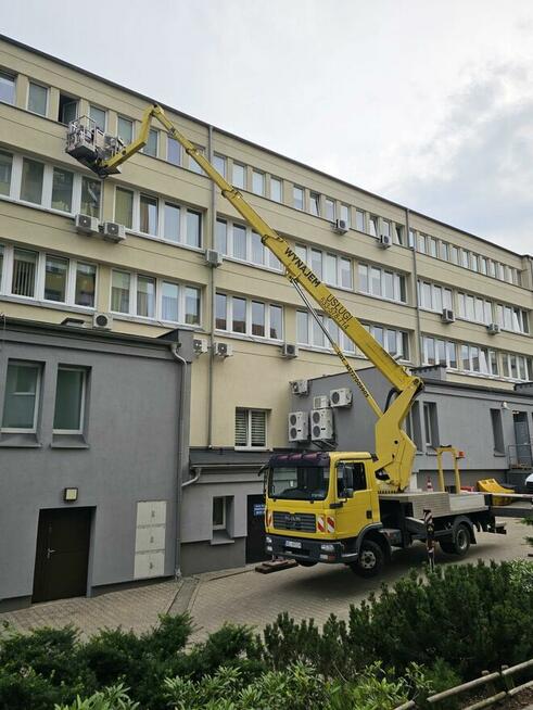 Wynajem podnośnika koszowego Olsztyn - Usługi Olejnik