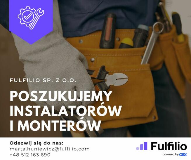 Monter/Instalator Materiałów Reklamowych