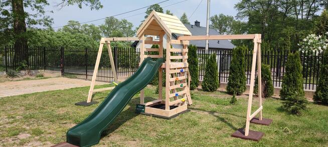 Plac zabaw LENA–huśtawka, tablica kredowa DOSTAWA CAŁA PL