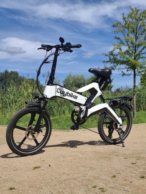 Rower elektryczny składany full 20x2,25