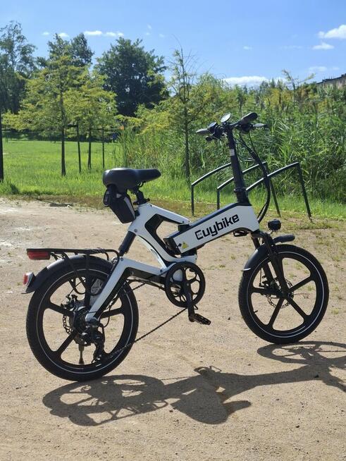 Rower elektryczny składany full 20x2,25