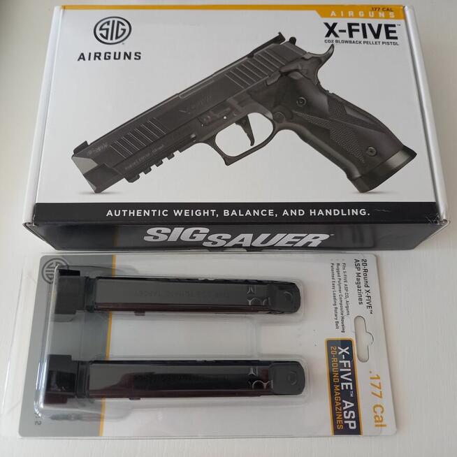 Wiatrówka Sig Sauer P226 X-Five 4,5 mm Black
