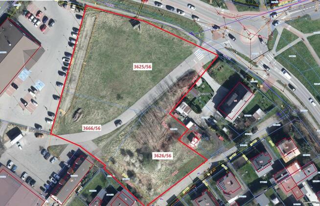 Lubliniec - sprzedam działkę pod inwestycję 71a