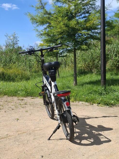 Rower elektryczny składany full 20x2,25