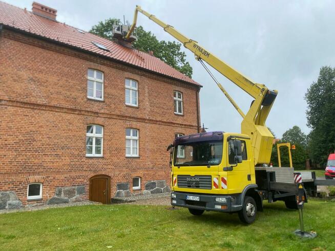 Wynajem podnośnika koszowego Olsztyn - Usługi Olejnik