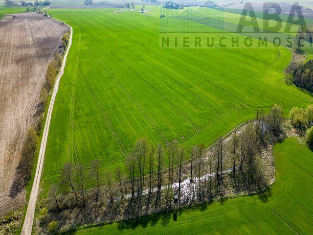 Działka budowlana przy lesie, gm. Kiszkowo