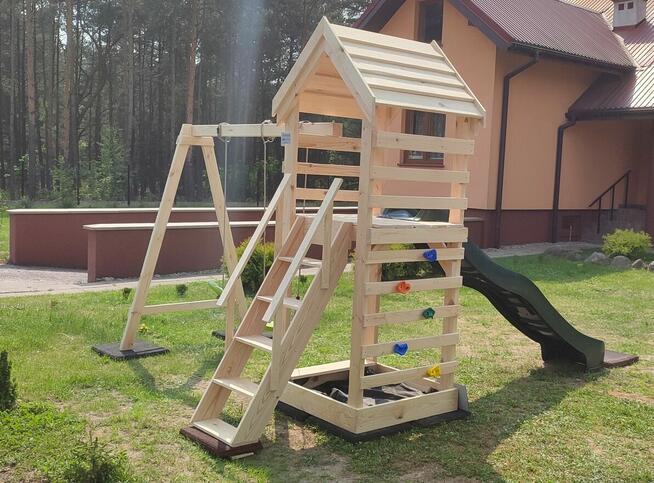 Plac zabaw LENA–huśtawka, tablica kredowa DOSTAWA CAŁA PL