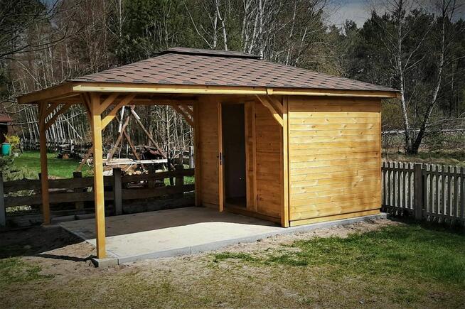 Altana 6 x 4 z domkiem WANESSA. Dowóz i montaż. Prosto od pr