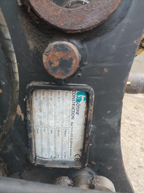 Złącze obrotowe do koparki 14-18 ton