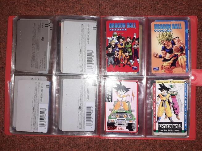 Karty Japońskie Dragon Ball, Pokemon, Inu Yasha i inne anime