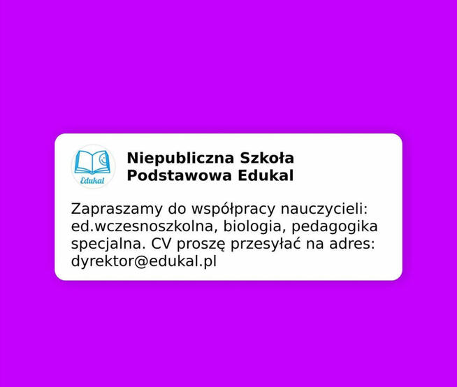 Zapraszamy do współpracy