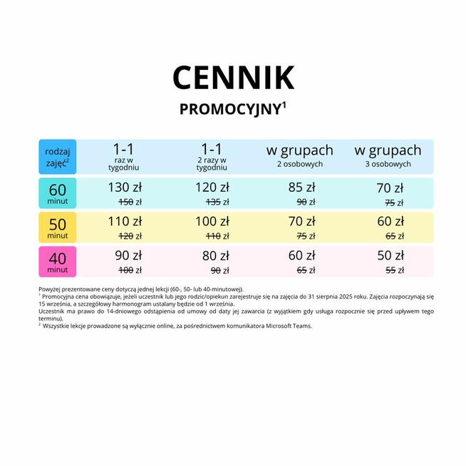 Lekcje języka angielskiego ONLINE dla każdego