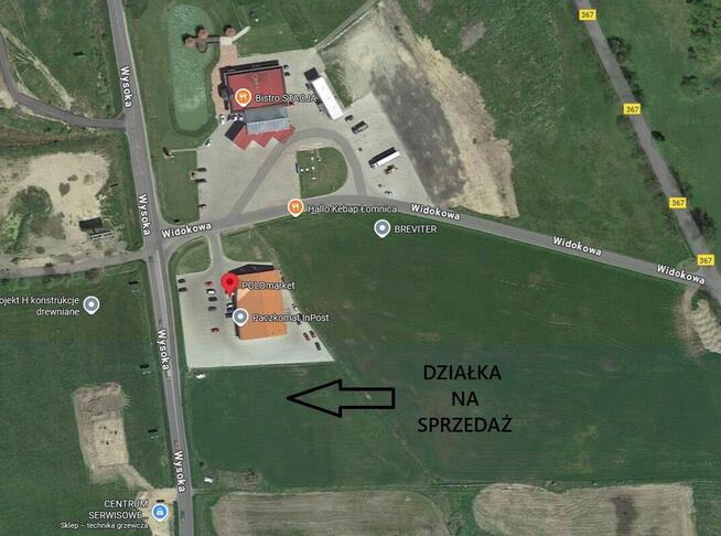 Łomnica sprzedam działkę pod inwestycje 72a