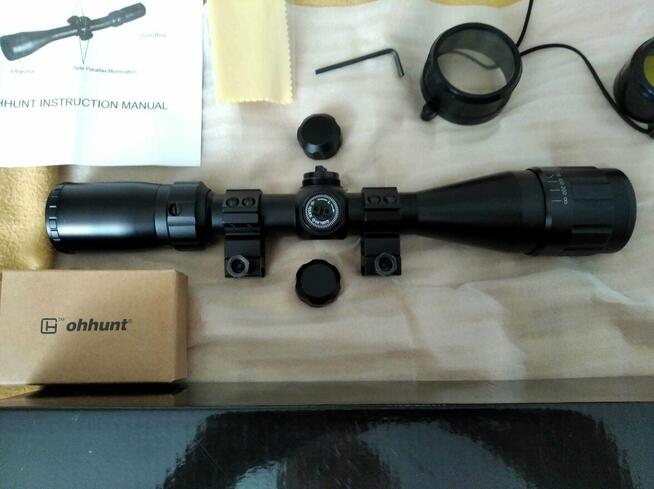 Celownik optyczny Ohhunt 3-9x40 AO HK luneta celownicza