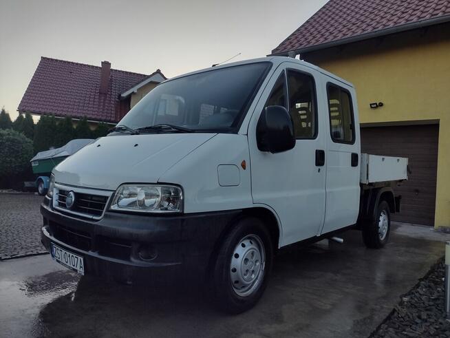 Fiat Ducato Doka Kiper Gaz LPG Żuraw HDS Wywrotka Brygadówka