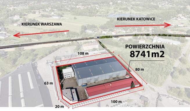 Lokal użytkowy Poczesna,