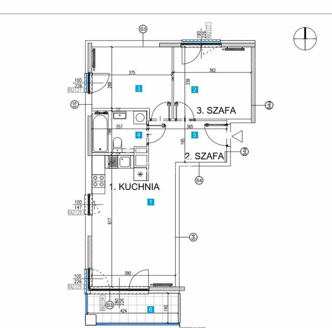 Mieszkanie Warszawa Ursynów, Taneczna