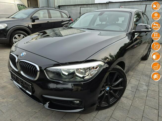 BMW 118i 136km KOLOROWY WYŚWIETLACZ pdc KLIMA bezwypadkowy SERWIS 2017