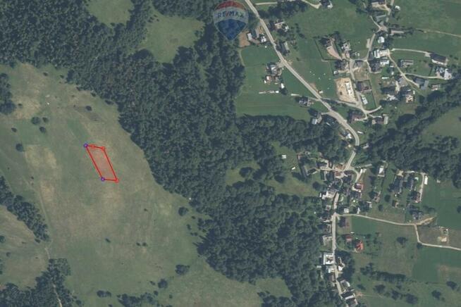 Działka rolna w Gliczarowie Dolnym