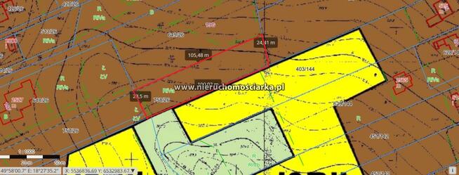 Działka budowlana Turza Śląska gm. Gorzyce