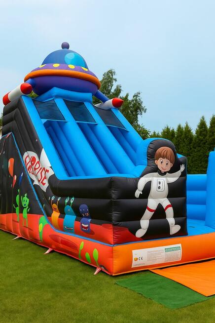 Dmuchańce Grudziądz zabawa w ogrodzie zjeżdżalnia