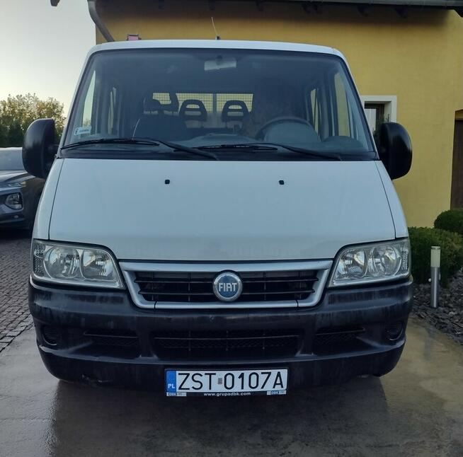 Fiat Ducato Doka Kiper Gaz LPG Żuraw HDS Wywrotka Brygadówka